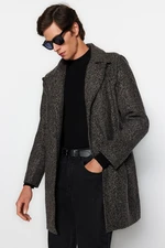 Trendyol Brown Regular Fit Cachet Coat