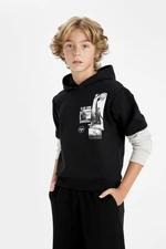 DEFACTO Boy Regular Fit Hooded Sweatshirt