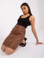 Skirt-DHJ-SD-5836.46P-brown