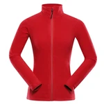 Women's fleece sweatshirt ALPINE PRO SIUSA chilli