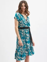 Orsay Petroleum Women Floral Dress - Women