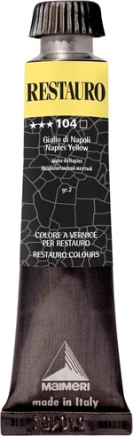 Maimeri Varnish Restauro Restaurierfarbe Naples Yellow 104 20 ml 1 Stck