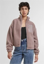 Women's jacket Sherpa Mix powder pink