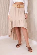 Women's skirt - dark beige