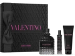 Valentino Uomo Born In Roma - EDT 100 ml + sprchový gel 75 ml + EDT 15 ml