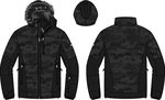 Men's ski jacket with ptx membrane ALPINE PRO KOR black