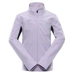 Children's softshell jacket with membrane ALPINE PRO GEROCO pastel lilac