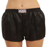 Women's boxer shorts Styx classic elastic satin black