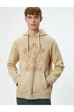 Koton Men's Beige Sweatshirt