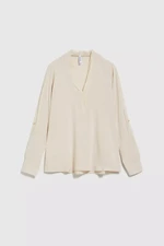 Beige women's shirt