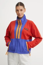 Fleecová mikina Columbia Backbowl II FZ Fleece modrá barva, 2092163