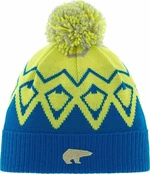 Eisbär Ziggy OS Pompon Beanie Bugatti/Ligt Yellow/Grey UNI Sapka