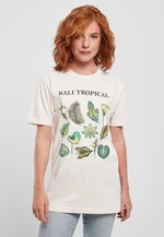 Women's tropical T-shirt Bali, pink marshmallow