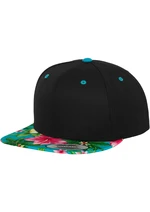 Hawaiian snapback blk/aqua