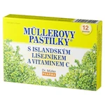 DR.MULLER Müllerovy pastilky s islandským lišejníkem 12 pastilek