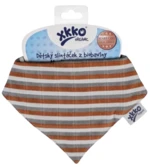 XKKO Organic Staré časy - slintáček, brown stripes