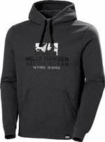 Helly Hansen Men's Arctic Ocean Organic Cotton Sweatshirt Ebony Melange L