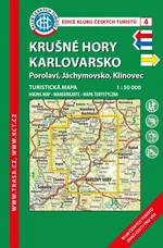 KČT 4 Krušné hory Karlovarsko 1:50 000