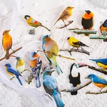 30 Pcs /pack Birds Forest Waterproof Decorative Stickers Life Home DIY Decoration