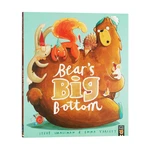 Bear's Big Bottom, Children's books aged 3 4 5 6, English picture book, 9781848955868