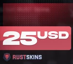 RUSTSkins $25 balance