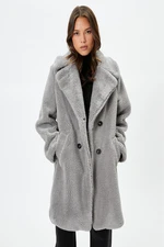 Koton Women's Gray Coat