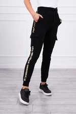 Cargo trousers black