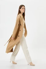 Koton Women's Camel Hair Coat