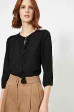 Koton Blouse - Black - Regular fit