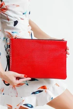 Capone Outfitters Clutch - Red - Plain