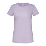 Lavender Iconic women's t-shirt in combed cotton Fruit of the Loom