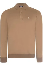 V4007 DEWBERRY MEN'S SWEATSHIRT-CAMEL