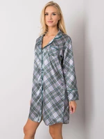 Grey long sleeved nightgown