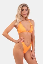 Women's Swimsuit Nebbia Classic Triangle Bikini Top 451 Orange Neon M