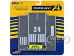 Runway Straight Sections 3 Piece Set for Diecast Models by Runway24