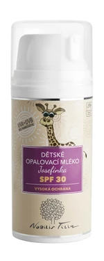 NOBILIS TILIA Dětské opalovací mléko Josefínka SPF30 100 ml