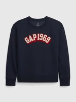 Dark blue boys' sweatshirt GAP