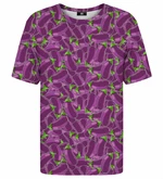 Mr. GUGU & Miss GO Unisex's Eggplant T-Shirt Tsh2260