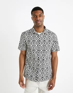 Celio Patterned Shirt Daprinta - Men