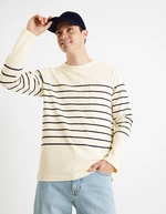 Celio Striped T-shirt Veboxmlr - Men