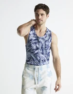 Celio Patterned Tank Top Bevild - Men