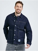 Dark Blue Men's Denim Jacket Tom Tailor Denim - Men's