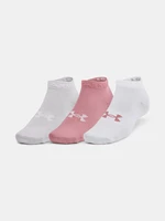 Under Armour UA Essential Low Cut 3pk Socks - Pink