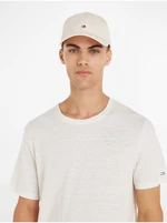 Beige men's cap Tommy Hilfiger