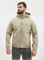 Beige Mens Light Jack & Jones Snap Jack - Men