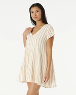 dress Rip Curl PREMIUM SURF STRIPE DRESS Gold