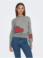 JDY Ritt Grey Womens Sweater - Ladies