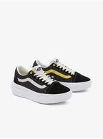 Černé dámské tenisky na platformě VANS UA Old Skool Overt CC