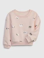 Light pink girls' sweatshirt GAP