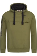 Felpa con cappuccio da uomo  Lonsdale Khaki